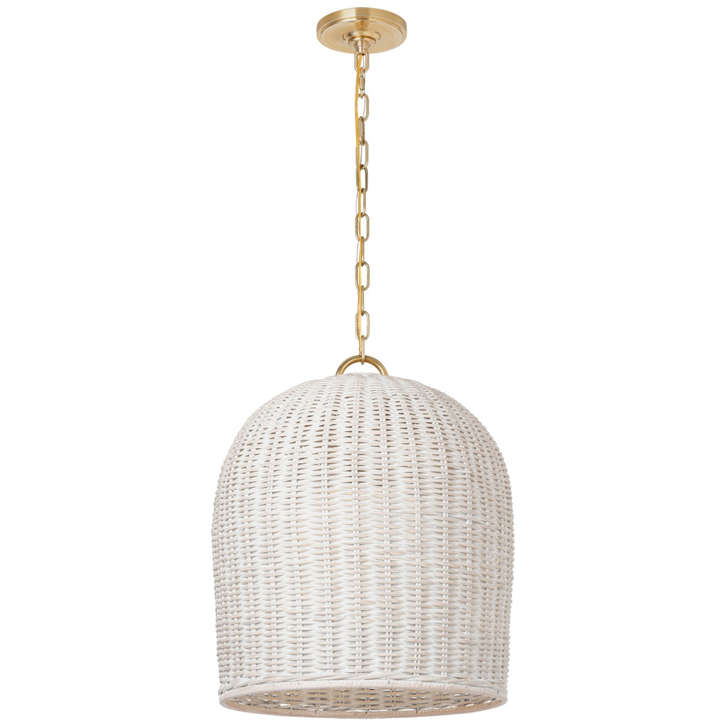 Visual Comfort Signature Canada - MF 5043SB-WW - LED Pendant - Nancy - Soft Brass