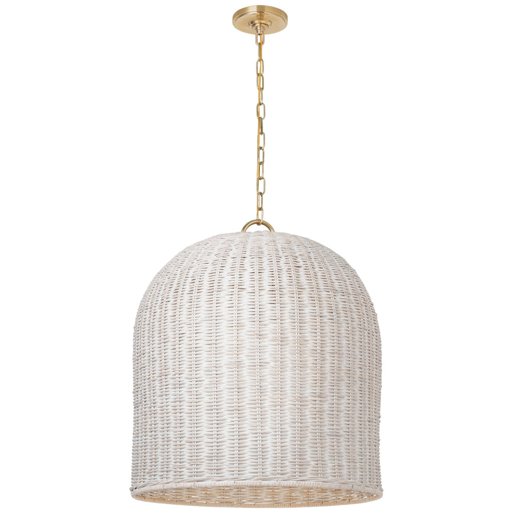 Visual Comfort Signature Canada - MF 5047SB-WW - LED Pendant - Nancy - Soft Brass