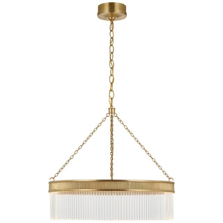 Visual Comfort Signature Canada - MF 5170SB-CG - LED Chandelier - Menil - Soft Brass