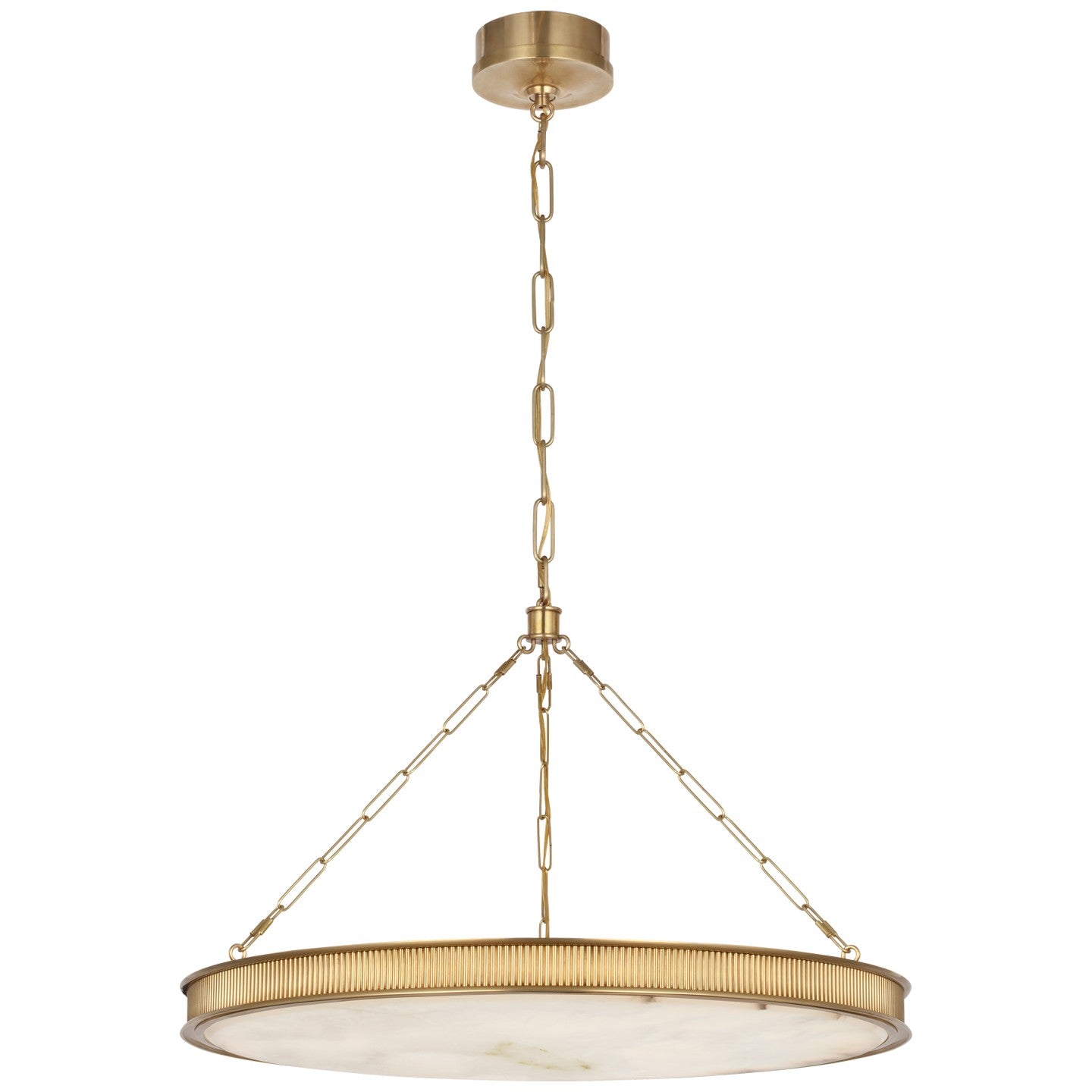 Visual Comfort Signature Canada - MF 5204SB-ALB - LED Chandelier - Matthew - Soft Brass