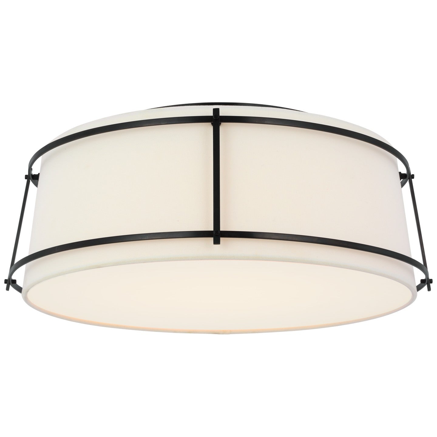 Visual Comfort Signature Canada - S 4687BZ-L/FA - LED Flush Mount - Callaway - Bronze
