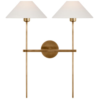 Visual Comfort Signature Canada - SP 2026HAB-L - LED Wall Sconce - Hackney - Hand-Rubbed Antique Brass