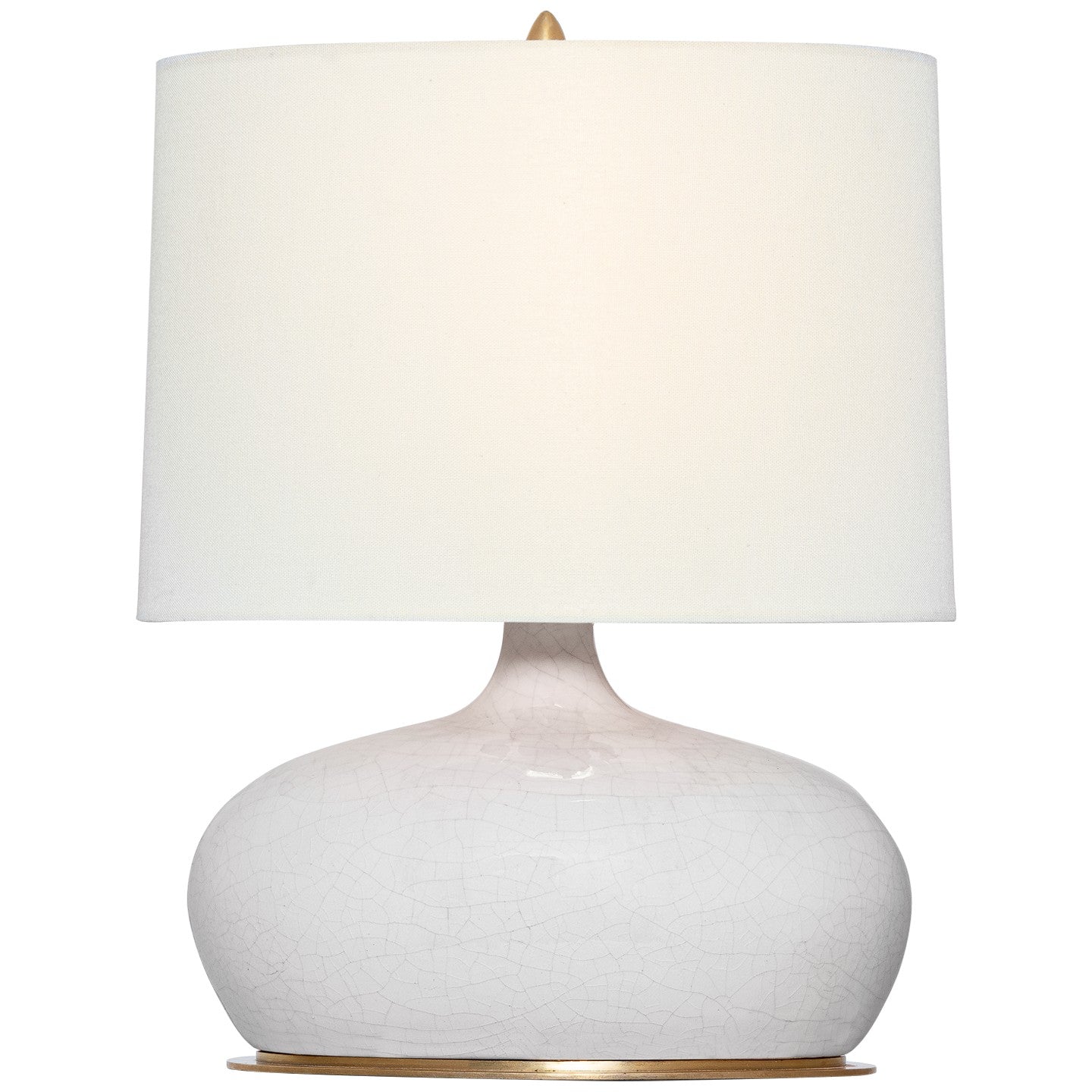 Visual Comfort Signature Canada - TOB 3690CIV-L - LED Table Lamp - Olinda - Crackled Ivory