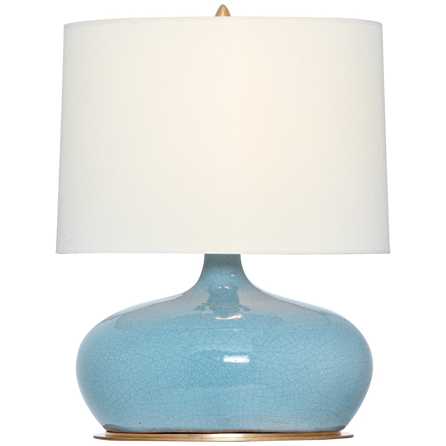 Visual Comfort Signature Canada - TOB 3690CRN-L - LED Table Lamp - Olinda - Crackled Robin