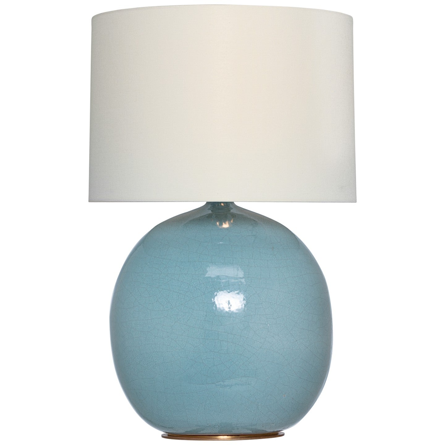 Visual Comfort Signature Canada - TOB 3694CRN-L - LED Table Lamp - Sao Paulo - Crackled Robin