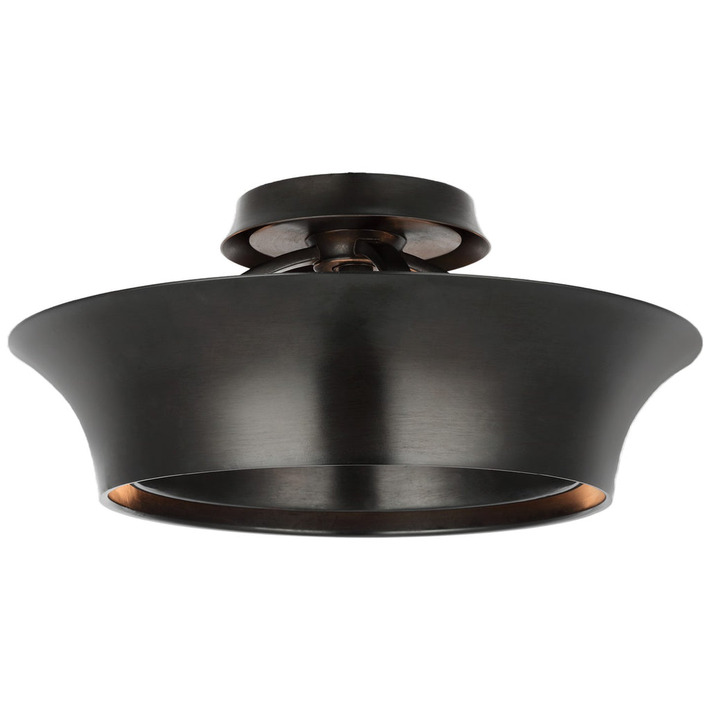Visual Comfort Signature Canada - TOB 4520AI - LED Semi-Flush Mount - Garland - Aged Iron
