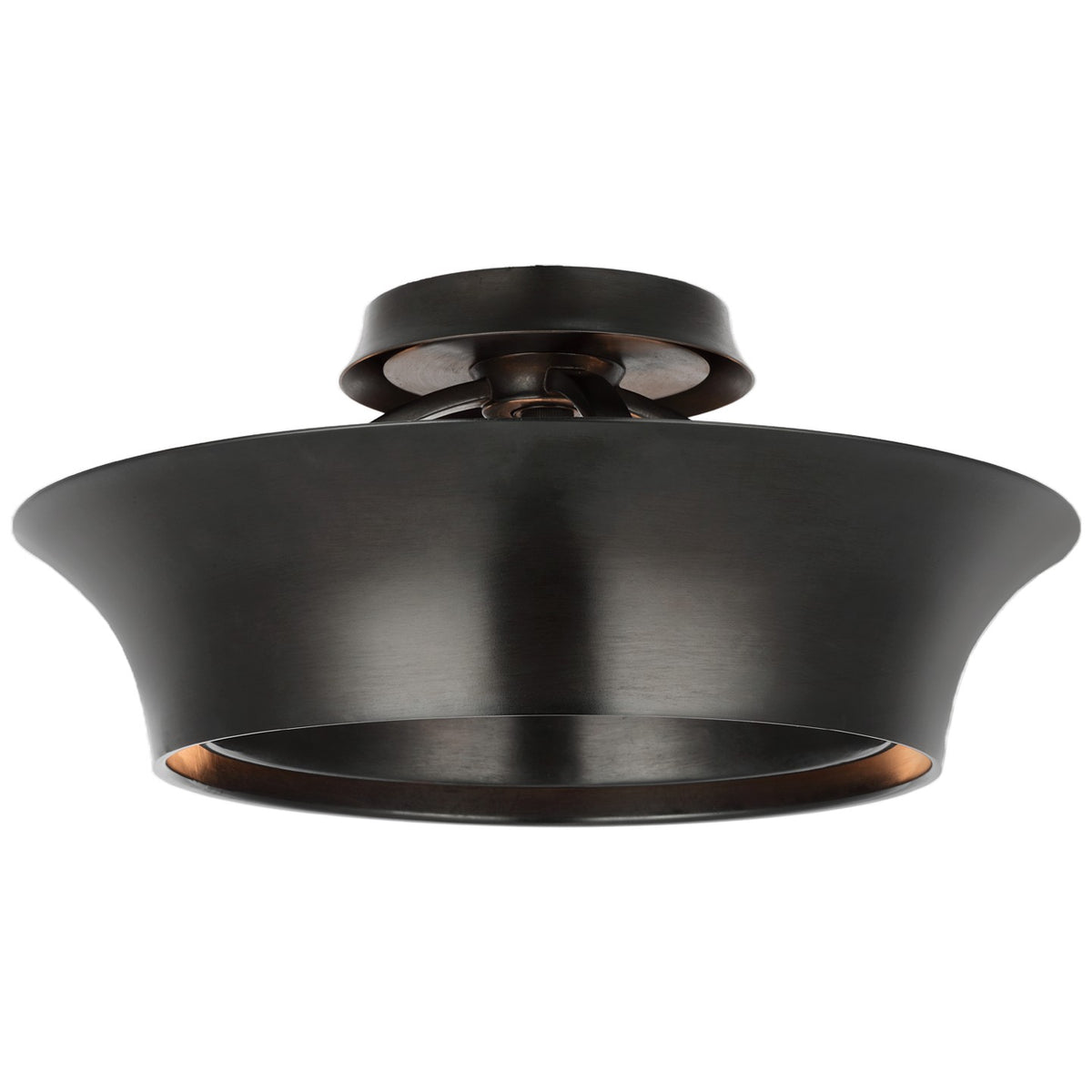 Visual Comfort Signature Canada - TOB 4520AI - LED Semi-Flush Mount - Garland - Aged Iron