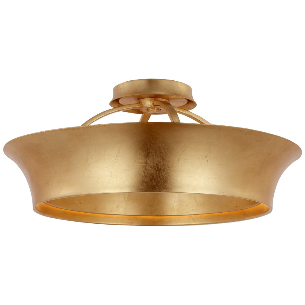 Visual Comfort Signature Canada - TOB 4521G - LED Semi-Flush Mount - Garland - Gild