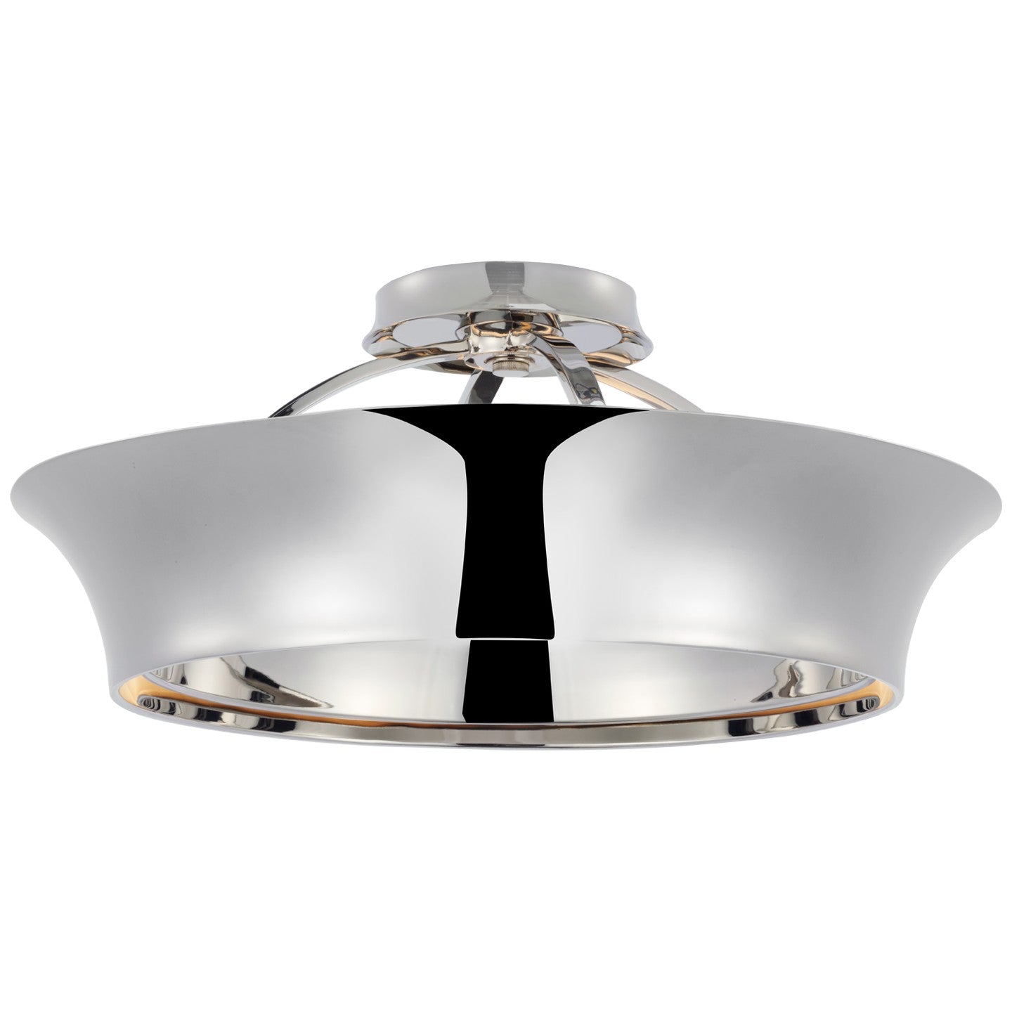 Visual Comfort Signature Canada - TOB 4521PN - LED Semi-Flush Mount - Garland - Polished Nickel
