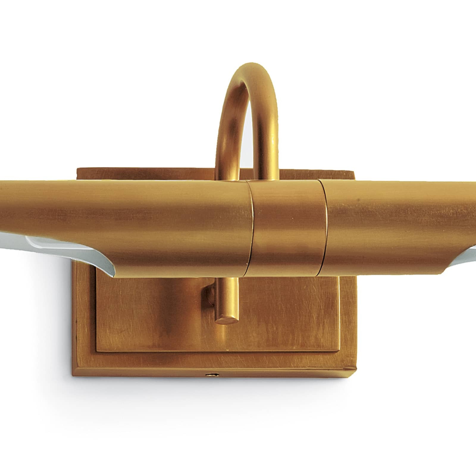 Redford Picture Light, Small Natural Brass