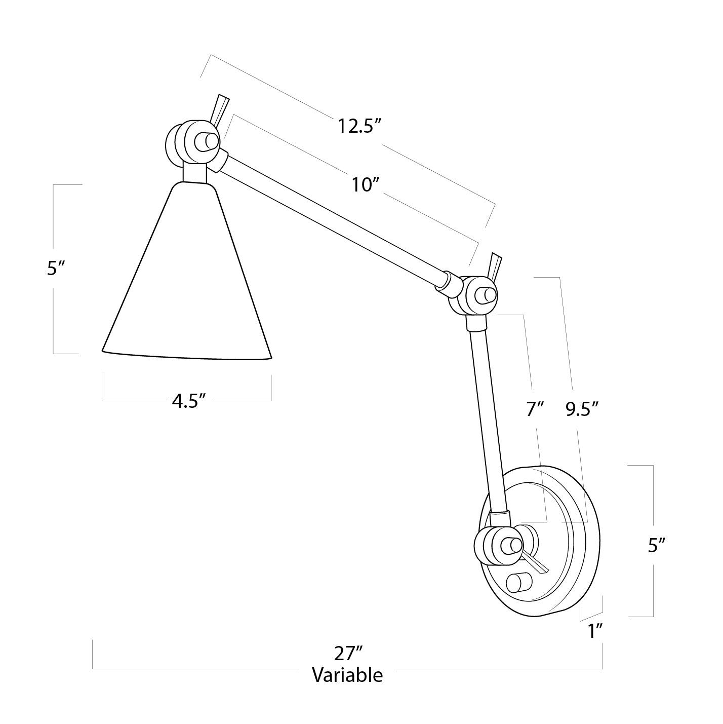 Sal Task Sconce