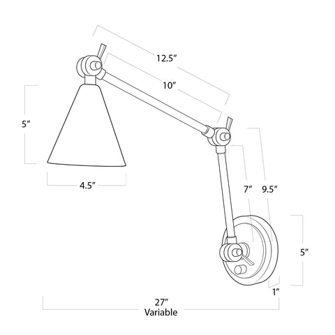 Sal Task Sconce