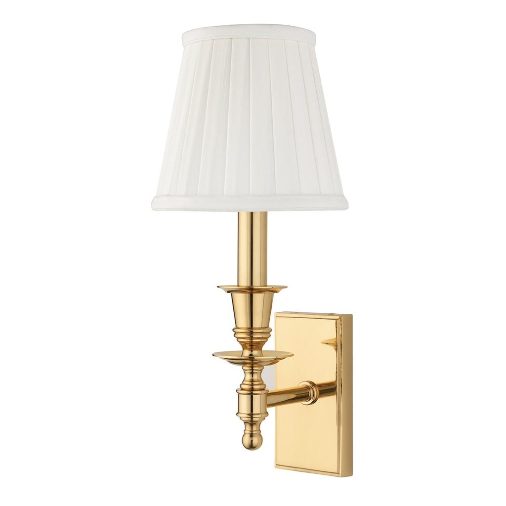 Hudson Valley Canada - 6801-PB - One Light Wall Sconce - Ludlow - Polished Brass
