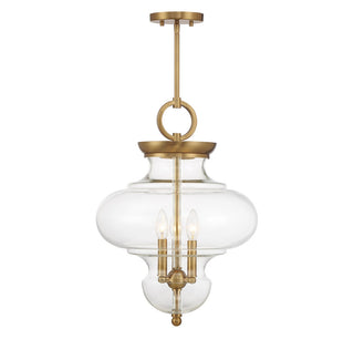 Bergdorf Three Light Pendant