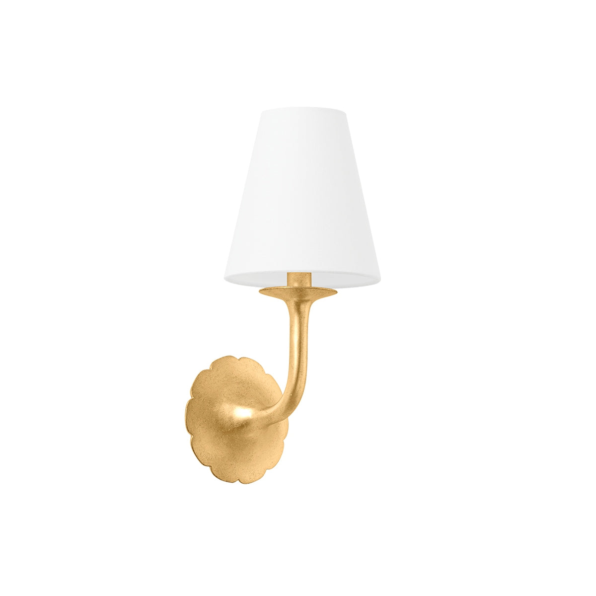 Hudson Valley Canada - 2801-VGL - One Light Wall Sconce - Winnipeg - Vintage Gold Leaf