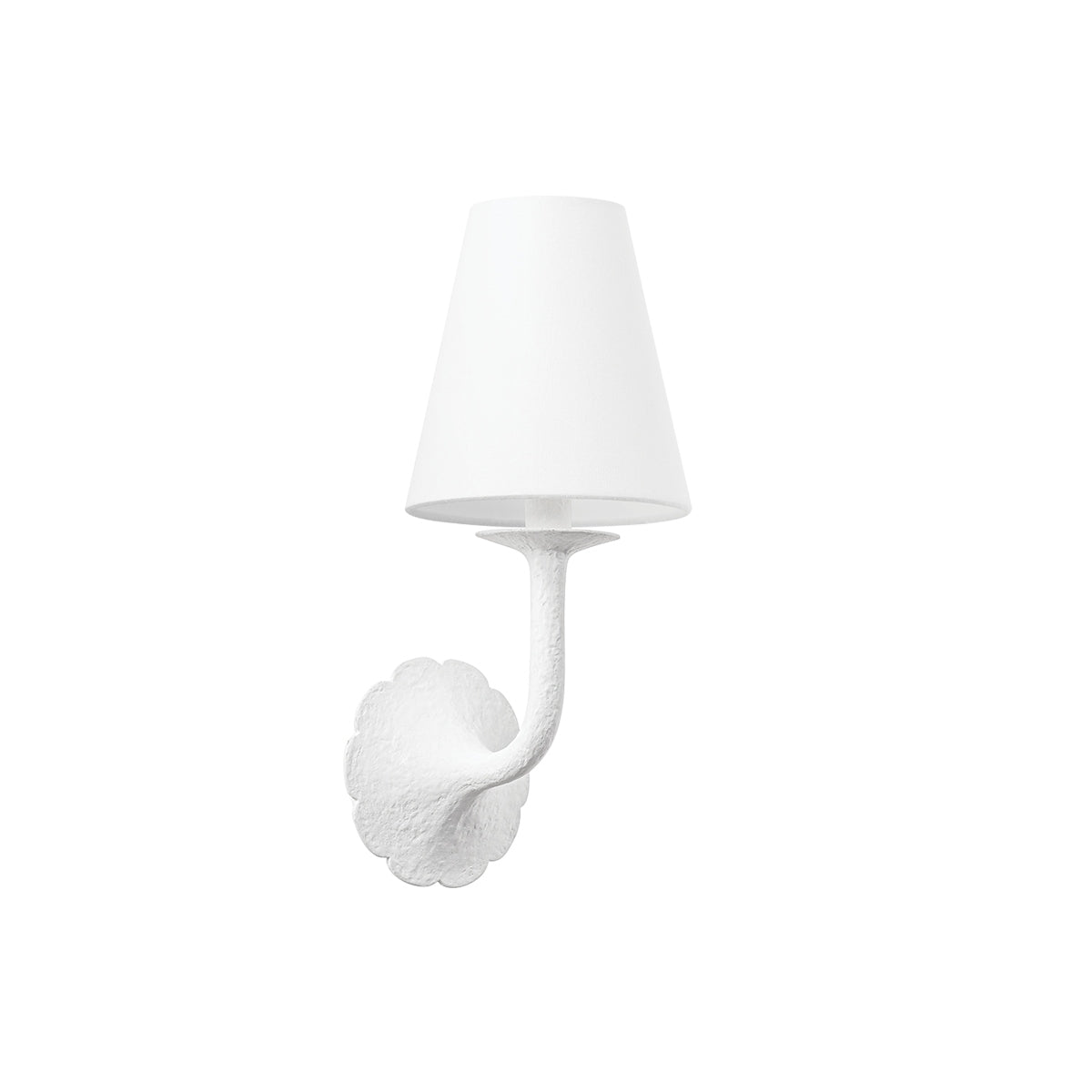 Hudson Valley Canada - 2801-WP - One Light Wall Sconce - Winnipeg - White Plaster