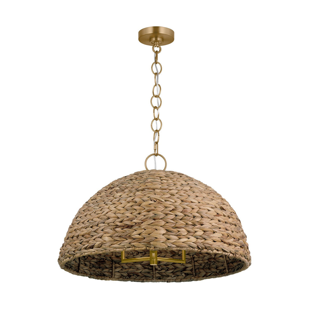 Visual Comfort Studio Canada - EP1373BBS - Three Light Pendant - Cay - Burnished Brass