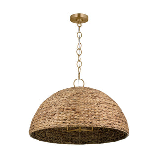 Visual Comfort Studio Canada - EP1383BBS - Three Light Pendant - Cay - Burnished Brass