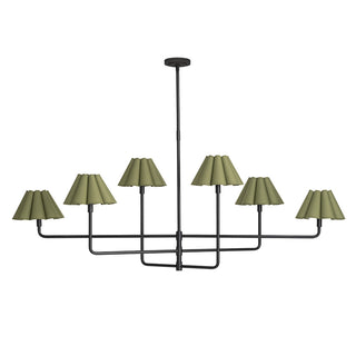 Polly Six Light Chandelier