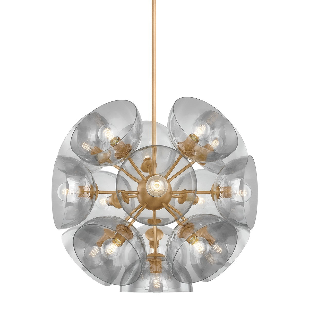 Troy Lighting Canada - F1534-PBR - 16 Light Chandelier - Salix - Patina Brass