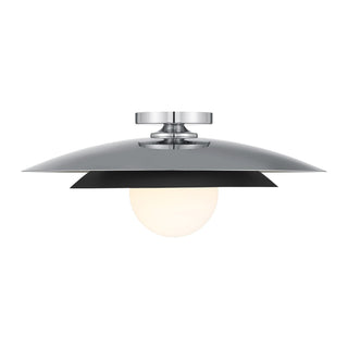Sherrer One Light Semi-Flush Mount