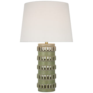 Visual Comfort Signature Canada - CHA 8630DSM-L - LED Table Lamp - Mullin - Dusted Mint