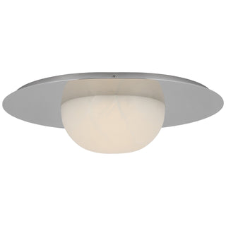 Visual Comfort Signature Canada - KW 4008PN-ALB - LED Flush Mount - Fosse - Polished Nickel