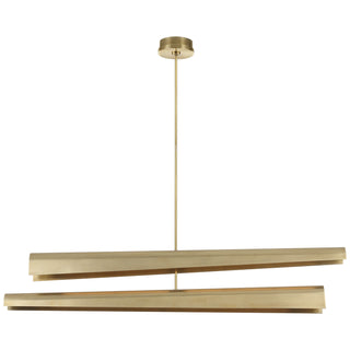 Visual Comfort Signature Canada - KW 5635AB - LED Chandelier - Piel - Antique-Burnished Brass