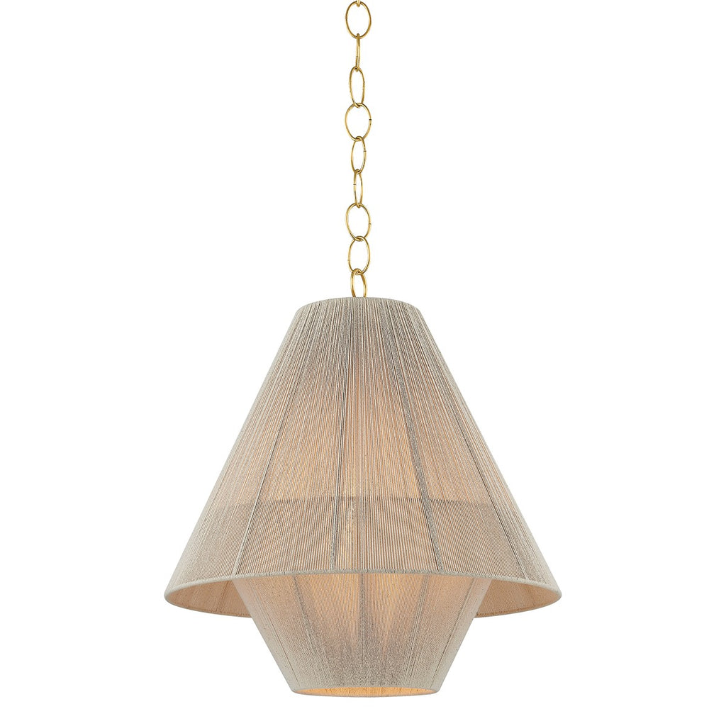 Mitzi Canada - H988701S-AGB - One Light Pendant - Eleanor - Aged Brass