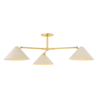 Sonja Three Light Semi Flush Mount