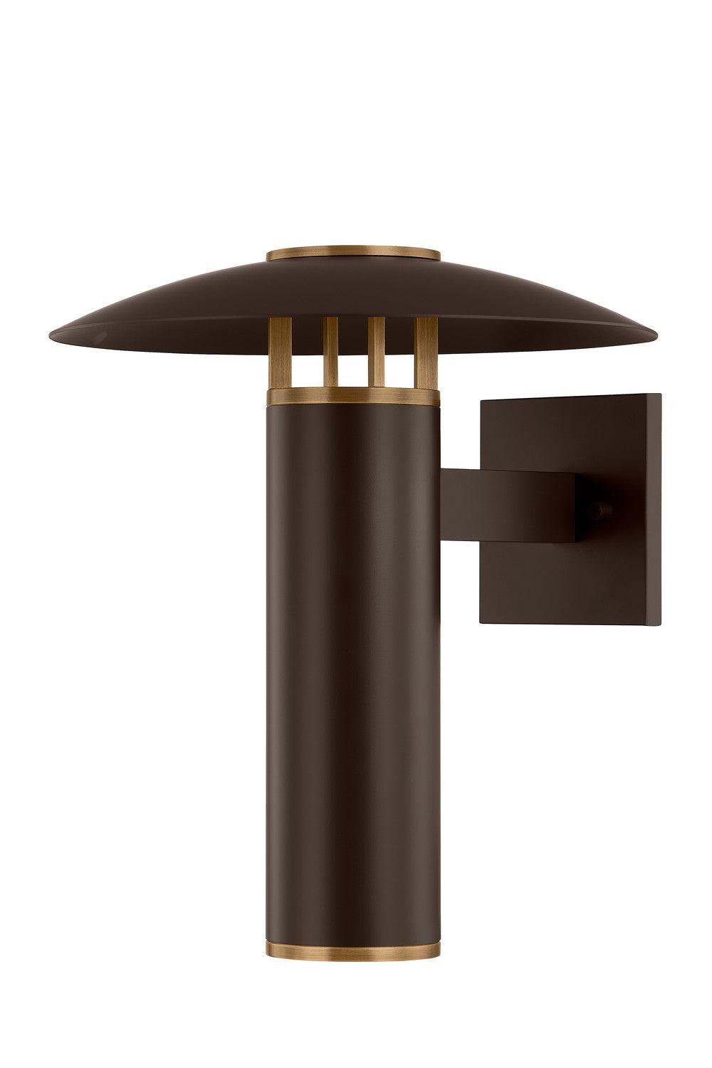 Troy Lighting Canada - B7915-PBR/BRZ - One Light Wall Sconce - Birk - Patina Brass/Bronze