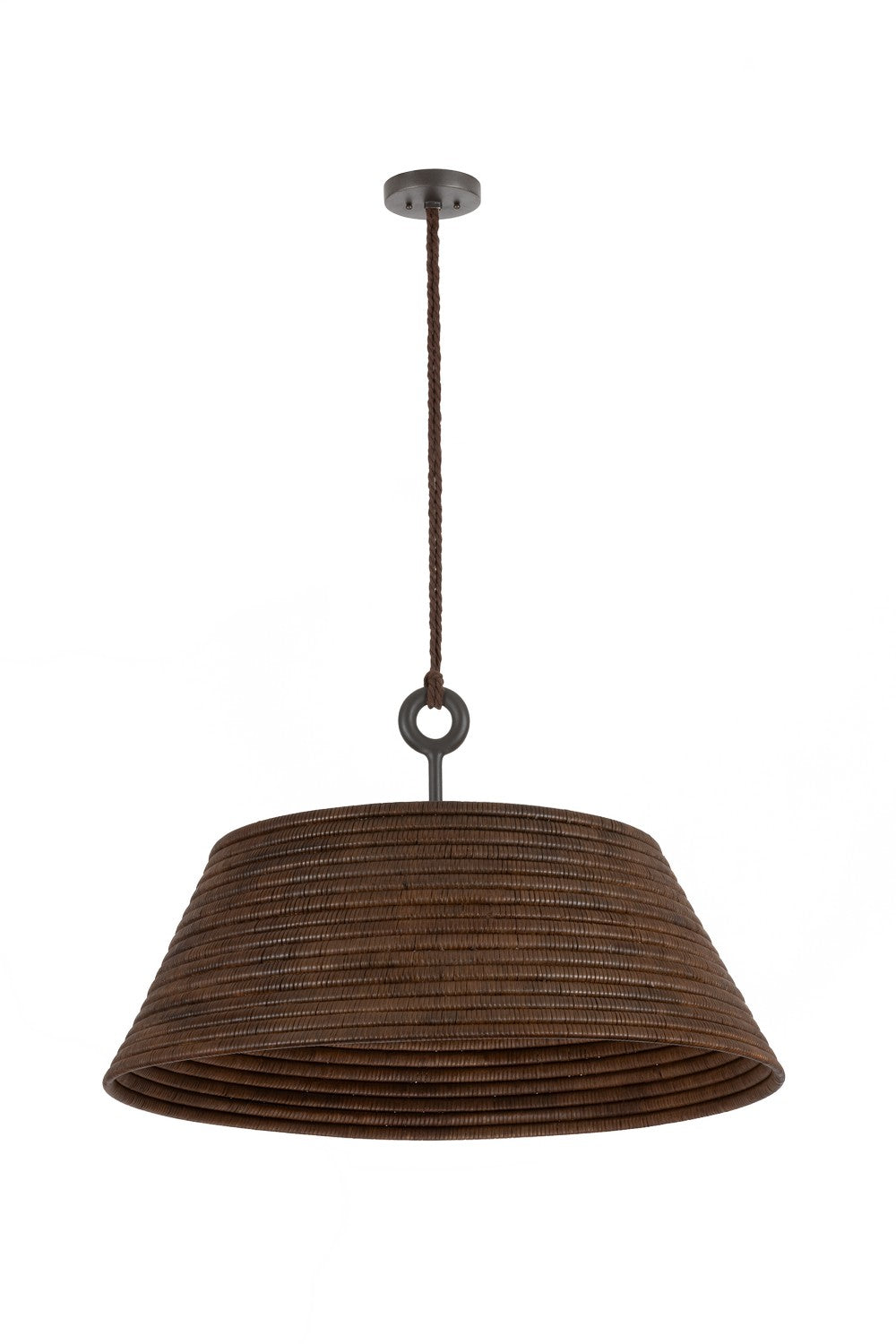 Troy Lighting Canada - F2836-TBZH - One Light Pendant - Sequoia - Textured Bronze W/ Highlight