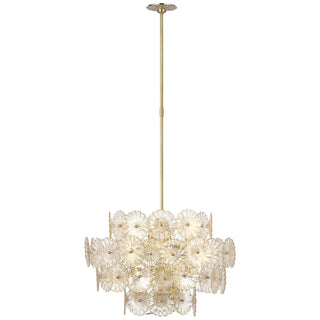 Visual Comfort Signature Canada - JN 5035HAB-GF - LED Chandelier - Gianna - Hand-Rubbed Antique Brass