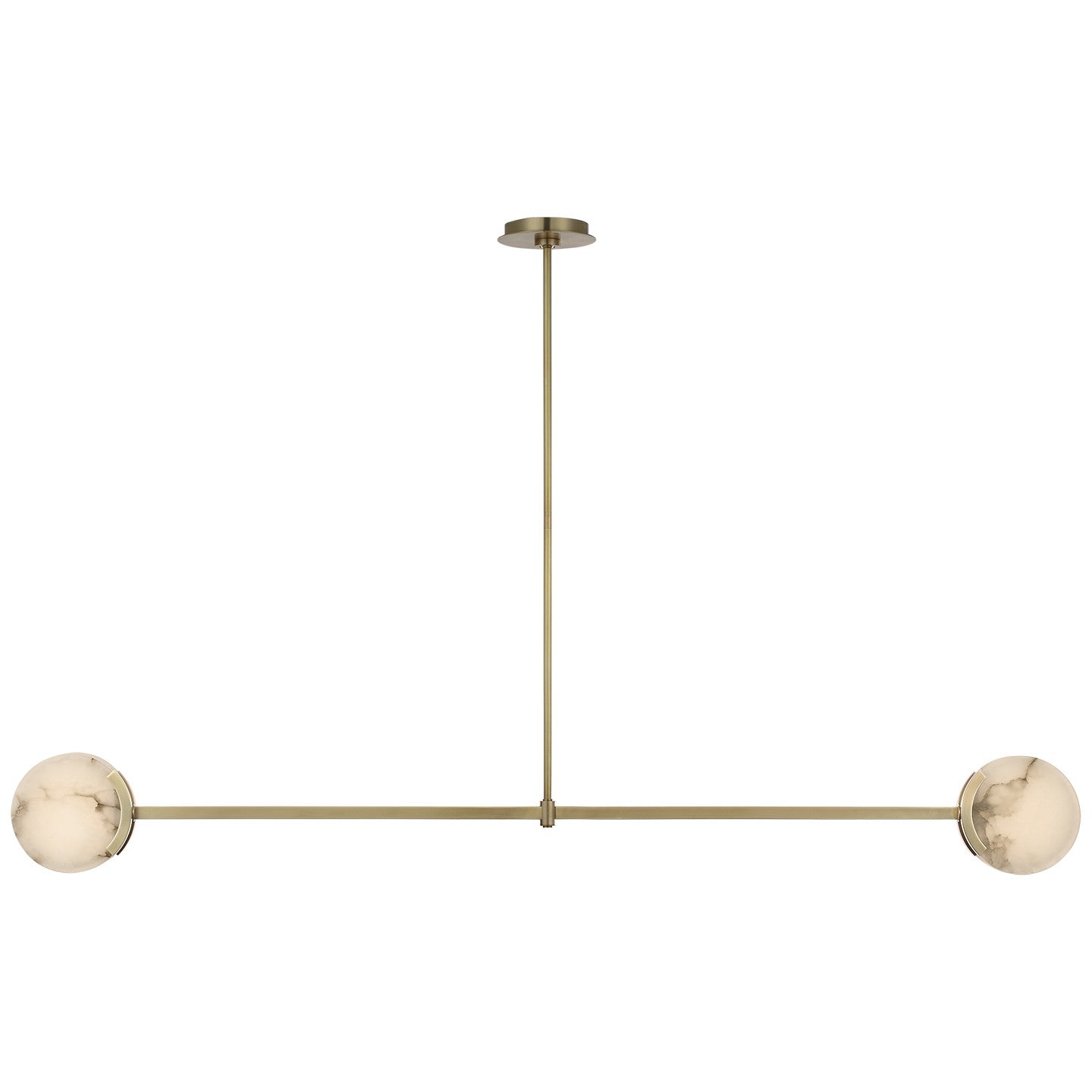 Visual Comfort Signature Canada - KW 5604AB-ALB - LED Pendant - Melange - Antique-Burnished Brass