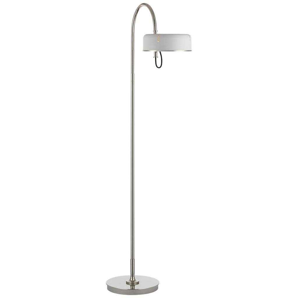 Visual Comfort Signature Canada - TOB 1130PN-WHT - LED Floor Lamp - Oso - Polished Nickel