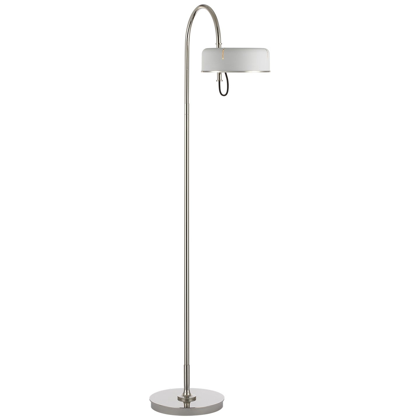 Visual Comfort Signature Canada - TOB 1130PN-WHT - LED Floor Lamp - Oso - Polished Nickel