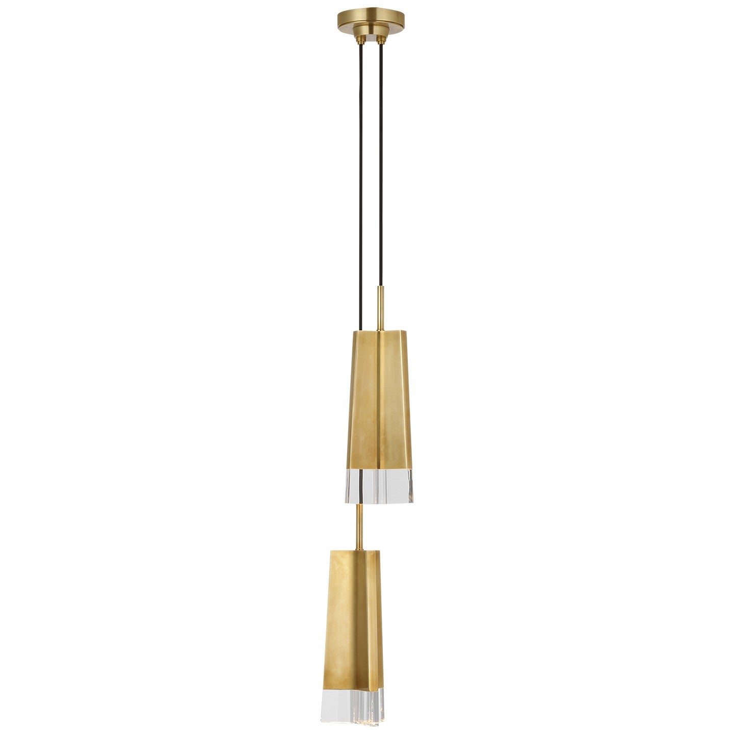 Visual Comfort Signature Canada - TOB 5661HAB-CG - LED Pendant - Matcha - Hand-Rubbed Antique Brass