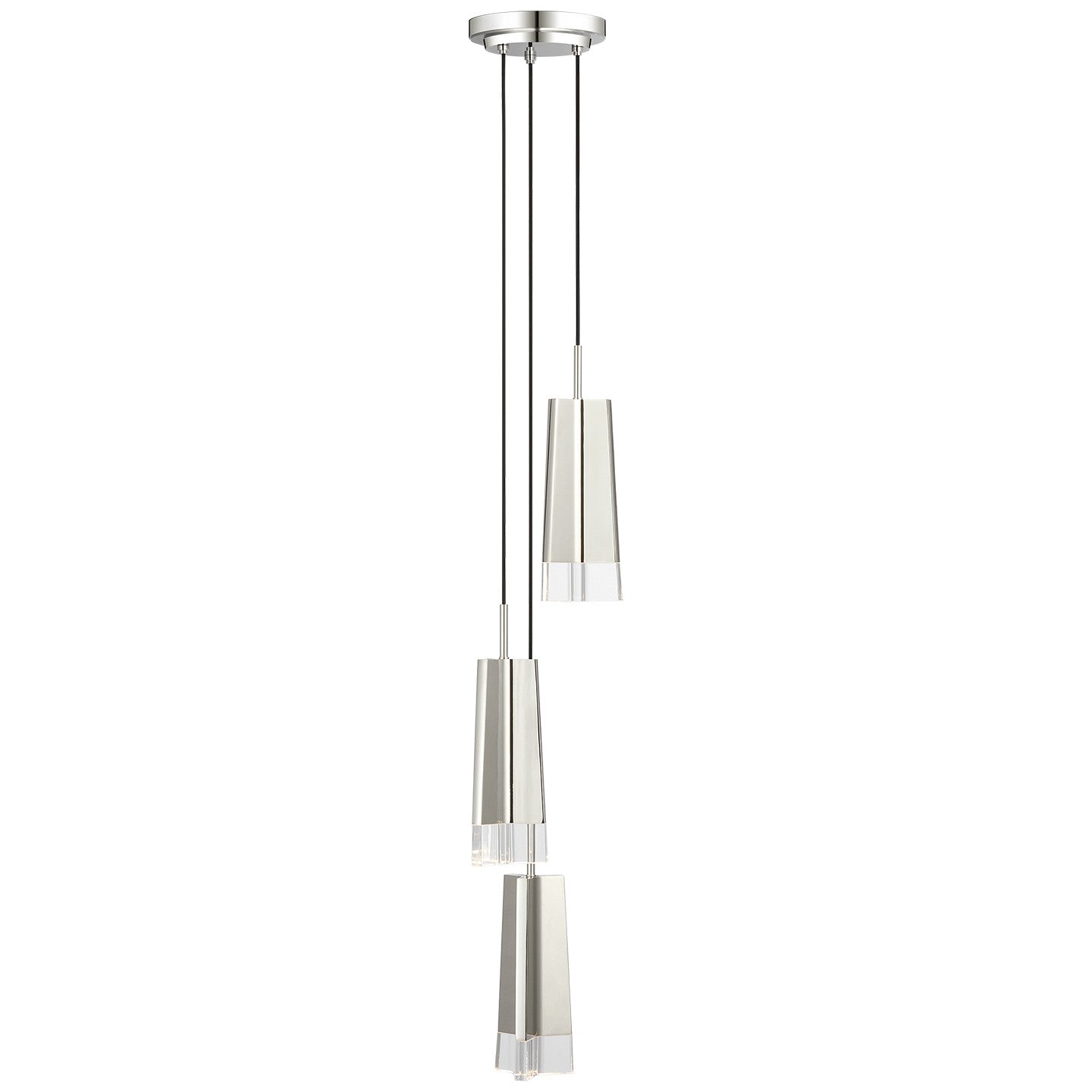 Visual Comfort Signature Canada - TOB 5662PN-CG - LED Pendant - Matcha - Polished Nickel