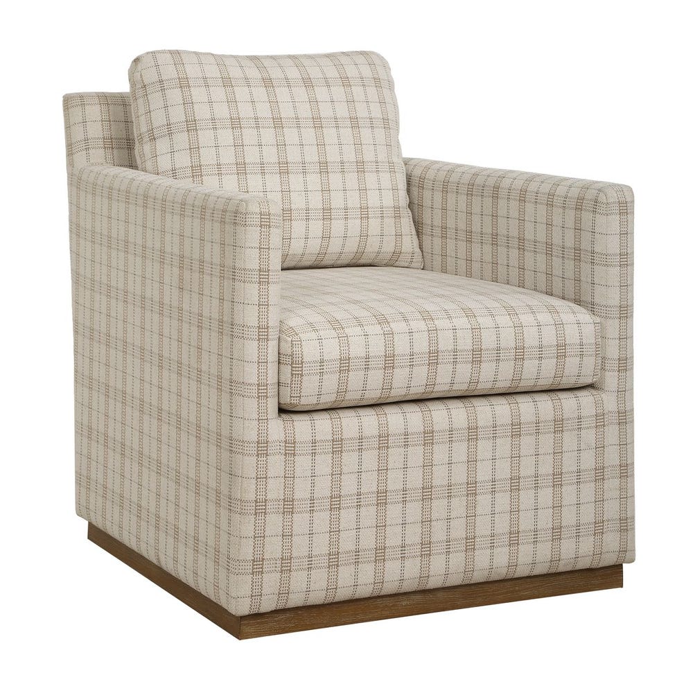 Rowan Plaid Swivel
