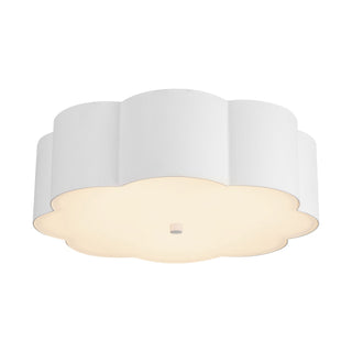 Alora Canada - FM603314AW - Three Light Flush Mount - Blossom - Antique White