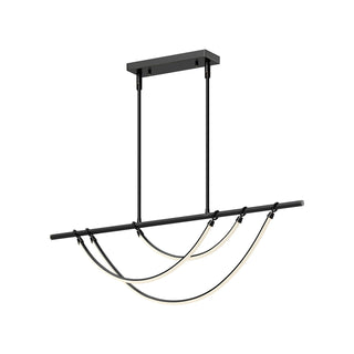 Alora Canada - LP317448UB - LED Linear Pendant - Aryas - Urban Bronze