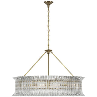Visual Comfort Signature Canada - ARN 5070HAB-CG - LED Chandelier - Rhine - Hand-Rubbed Antique Brass