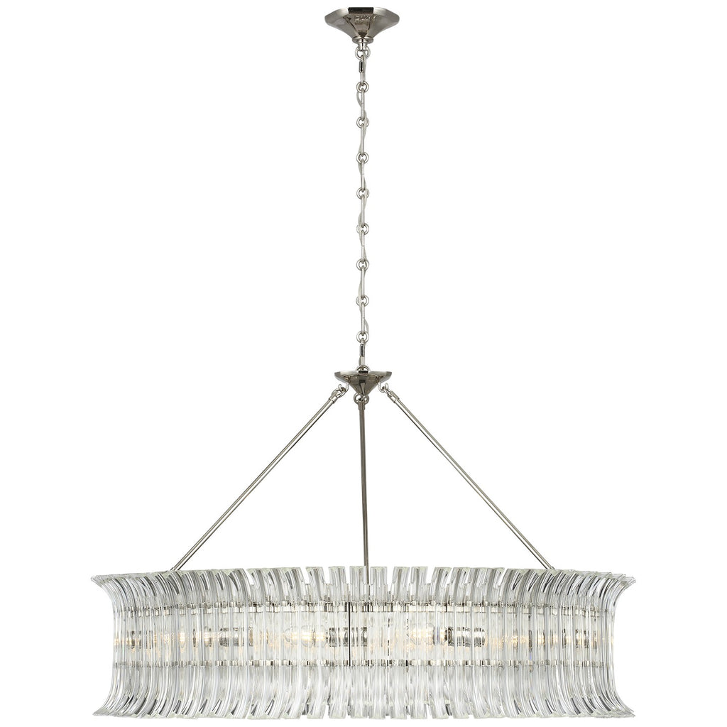 Visual Comfort Signature Canada - ARN 5070PN-CG - LED Chandelier - Rhine - Polished Nickel