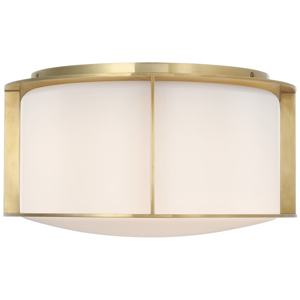 Visual Comfort Signature Canada - BBL 4191SB-WG - LED Flush Mount - Phinn - Soft Brass