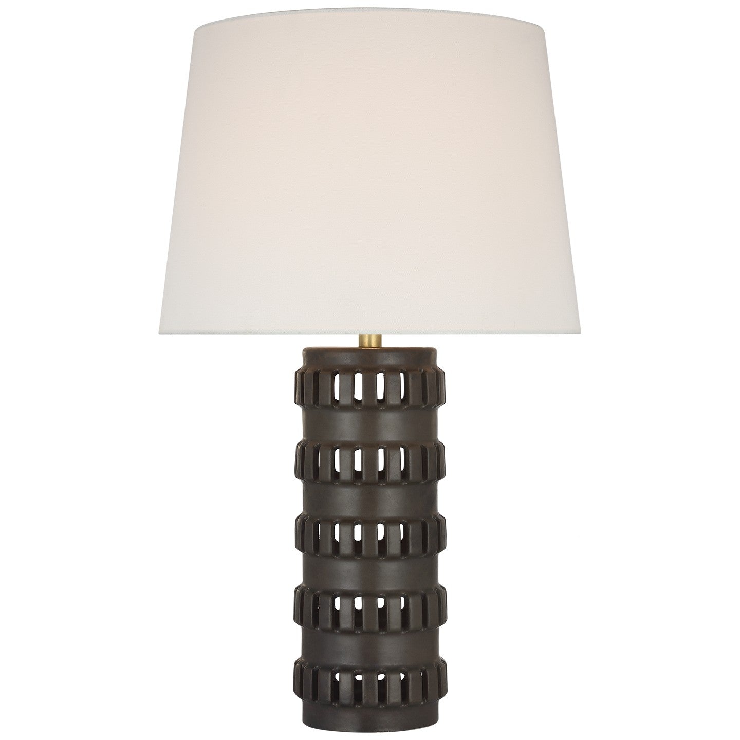 Visual Comfort Signature Canada - CHA 8630DSC-L - LED Table Lamp - Mullin - Dusted Cocoa