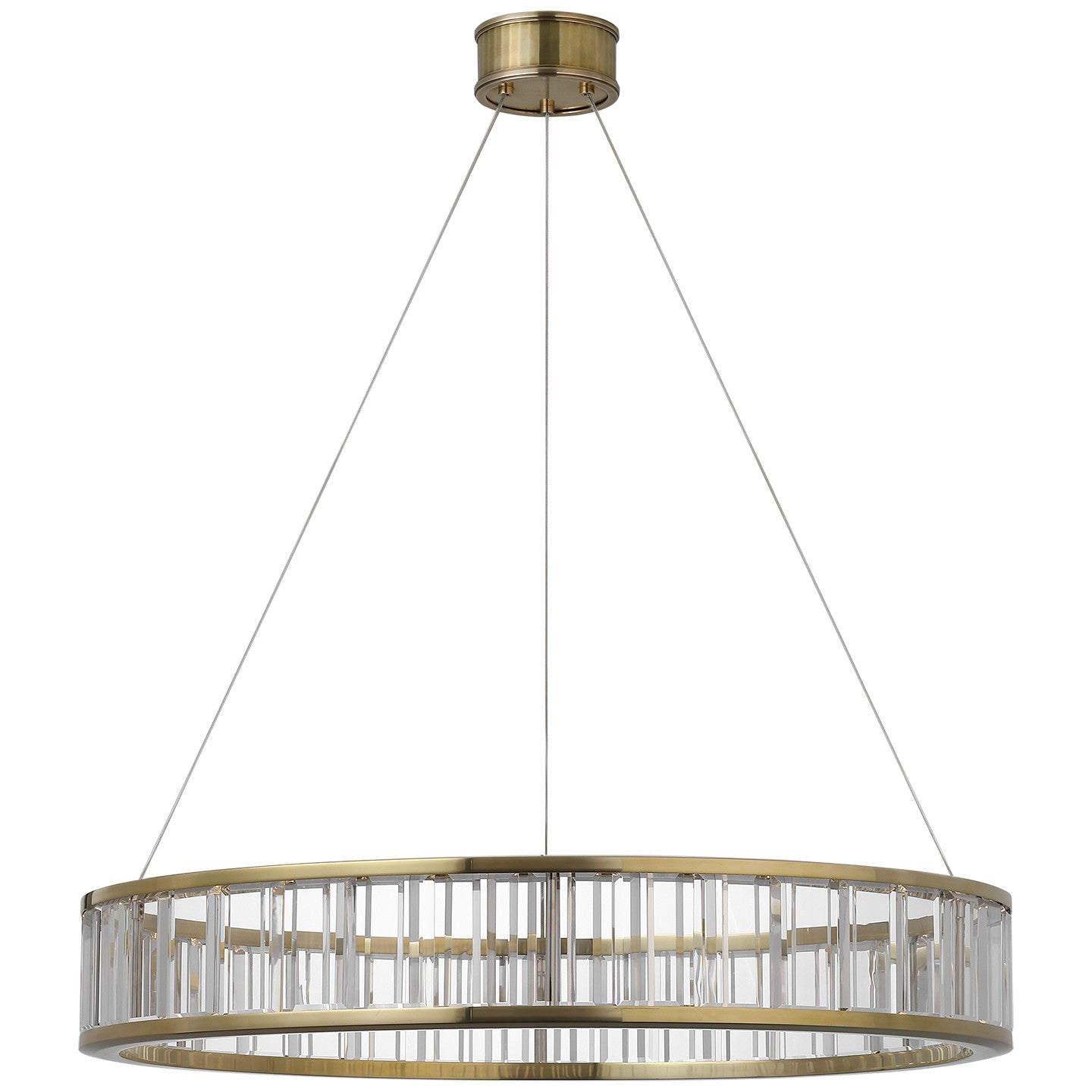 Visual Comfort Signature Canada - CHC 5800AB-CG - LED Chandelier - Iterna - Antique-Burnished Brass