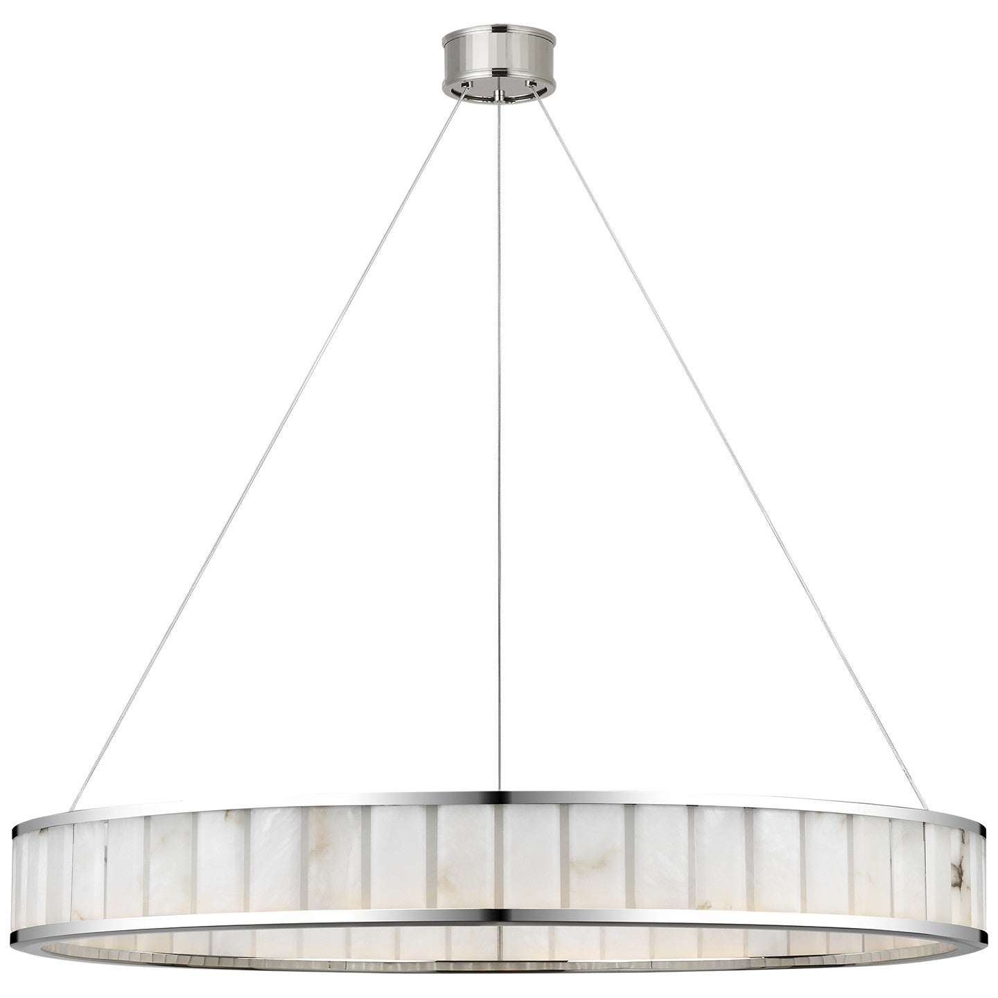 Visual Comfort Signature Canada - CHC 5801PN-ALB - LED Chandelier - Iterna - Polished Nickel
