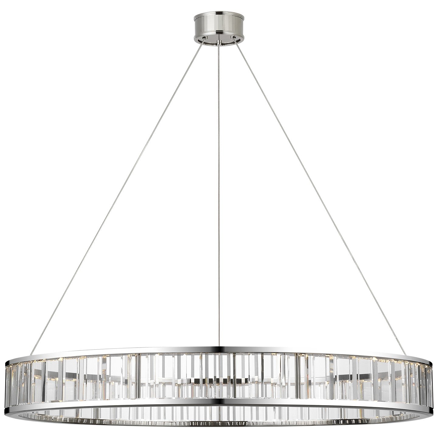 Visual Comfort Signature Canada - CHC 5801PN-CG - LED Chandelier - Iterna - Polished Nickel