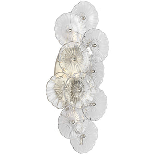 Visual Comfort Signature Canada - JN 2035BSL-CG - LED Wall Sconce - Gianna - Burnished Silver Leaf