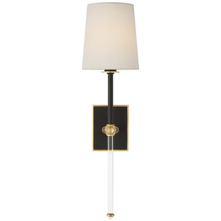 Visual Comfort Signature Canada - JN 2052MBK/CG-L-CL - LED Wall Sconce - Lucia - Matte Black and Crystal